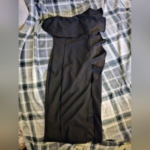 Style Rack Black Dress with slit